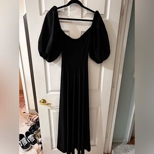 Maygel Coronel one size black 2 sided dress